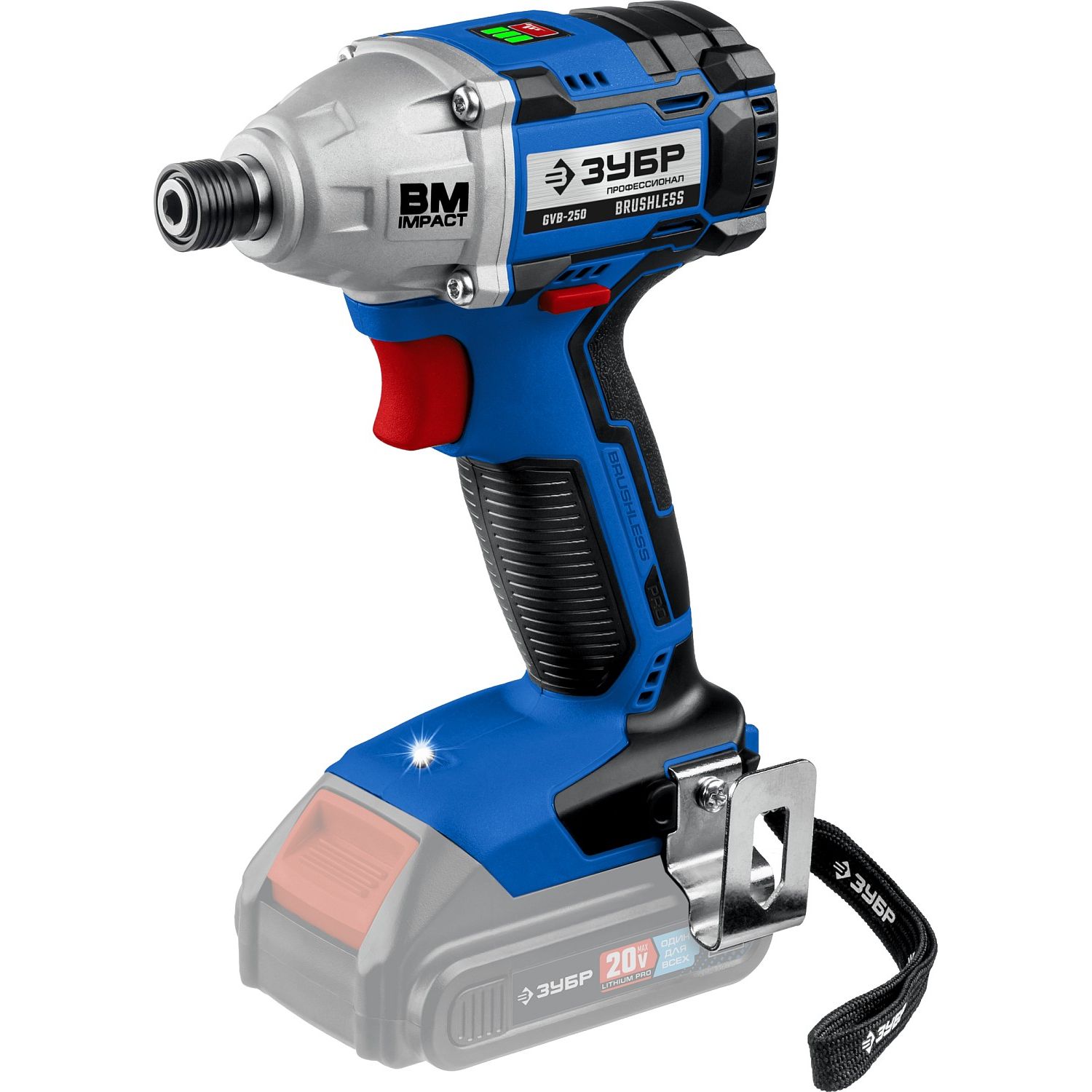 Ударный бесщеточный винтоверт, без АКБ, в коробке GVB-250