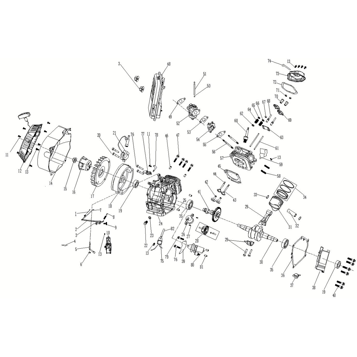 Генератор бензиновый GS-4500Е