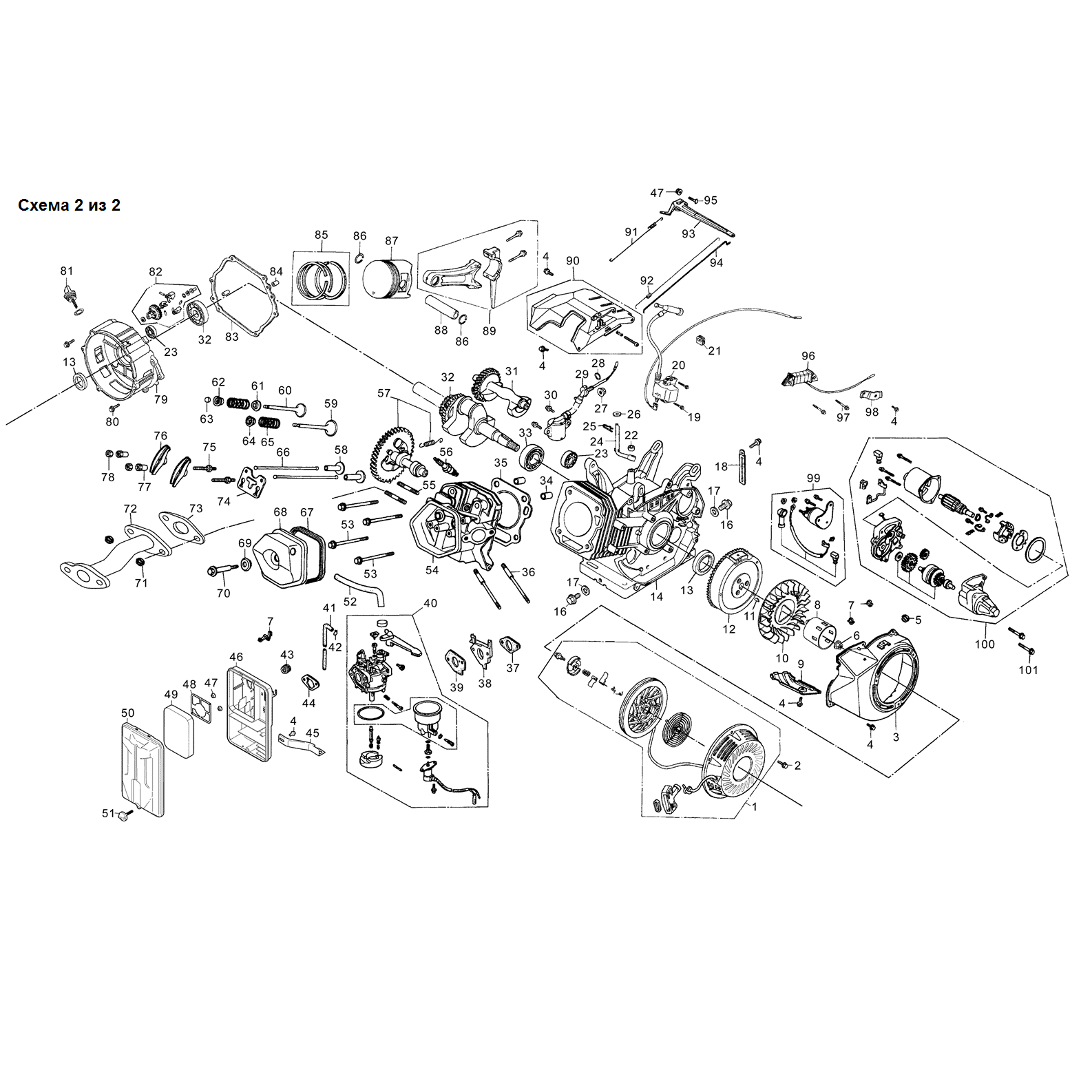 Генератор бензиновый СБ-8000Е