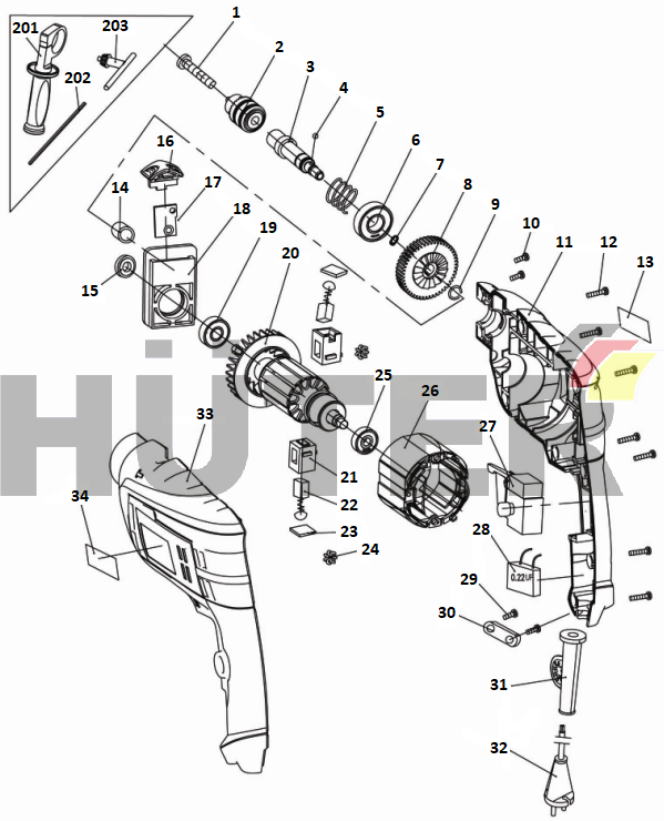 ДУ-750850 Вихрь KEY 72/8/3