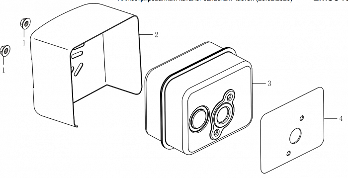 15 ГЛУШИТЕЛЬ Газонокосилка CHAMPION LM5645