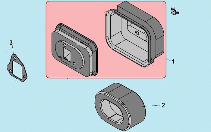 8 ВОЗДУШНЫЙ ФИЛЬТР ГЕНЕРАТОР CHAMPION DG6501E