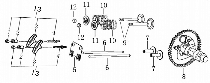 6 КЛАПАНА ВИБРОПЛИТА БЕНЗИНОВАЯ CHAMPION PC5332F