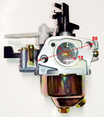 Карбюратор для GMC-7.5 ZME, VP-35(84) TIY,МК-7800М PRO(63) KST (без отстойника)