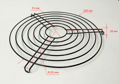 Решетка задняя для ТДП-50000(40), 65000(22) RME