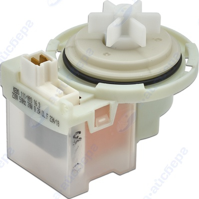 Насос слива СМ PMP035BO (круглый, 4 защелки, клеммы вперед вместе)