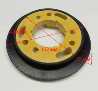 Верхний держатель катушки 8-12 кВА (эм)