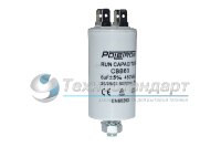 Конденсатор пусковой,  6 мкФ, 450 В, с креплением "винт"